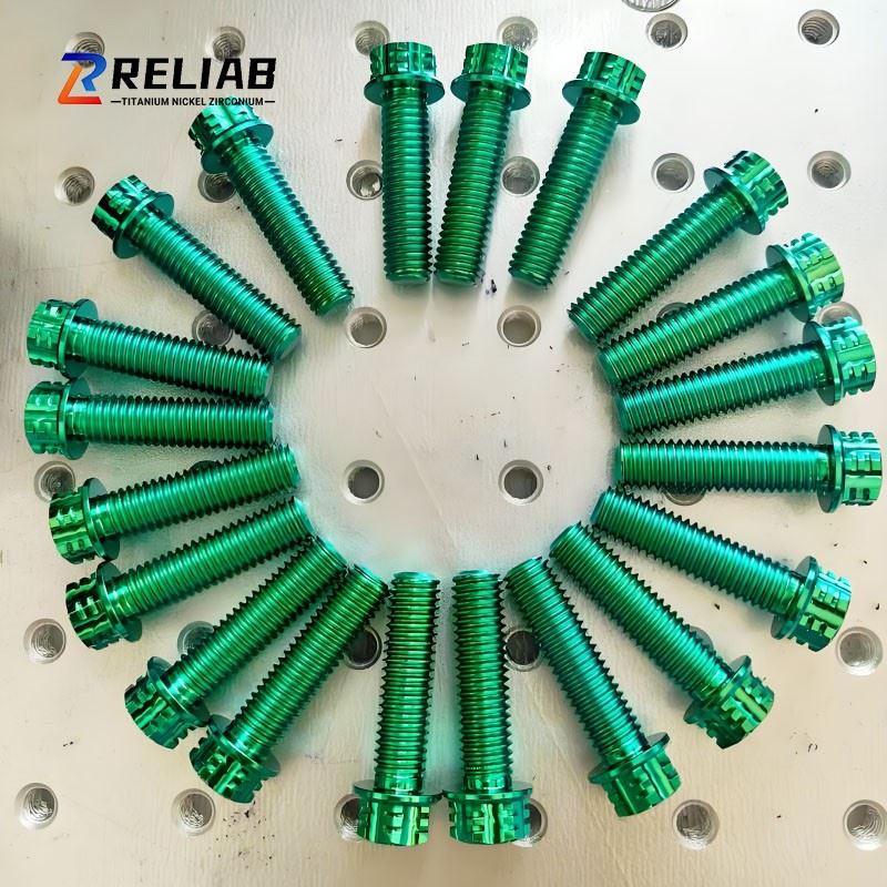 Anodized Titanium Bolts M6 M8 price